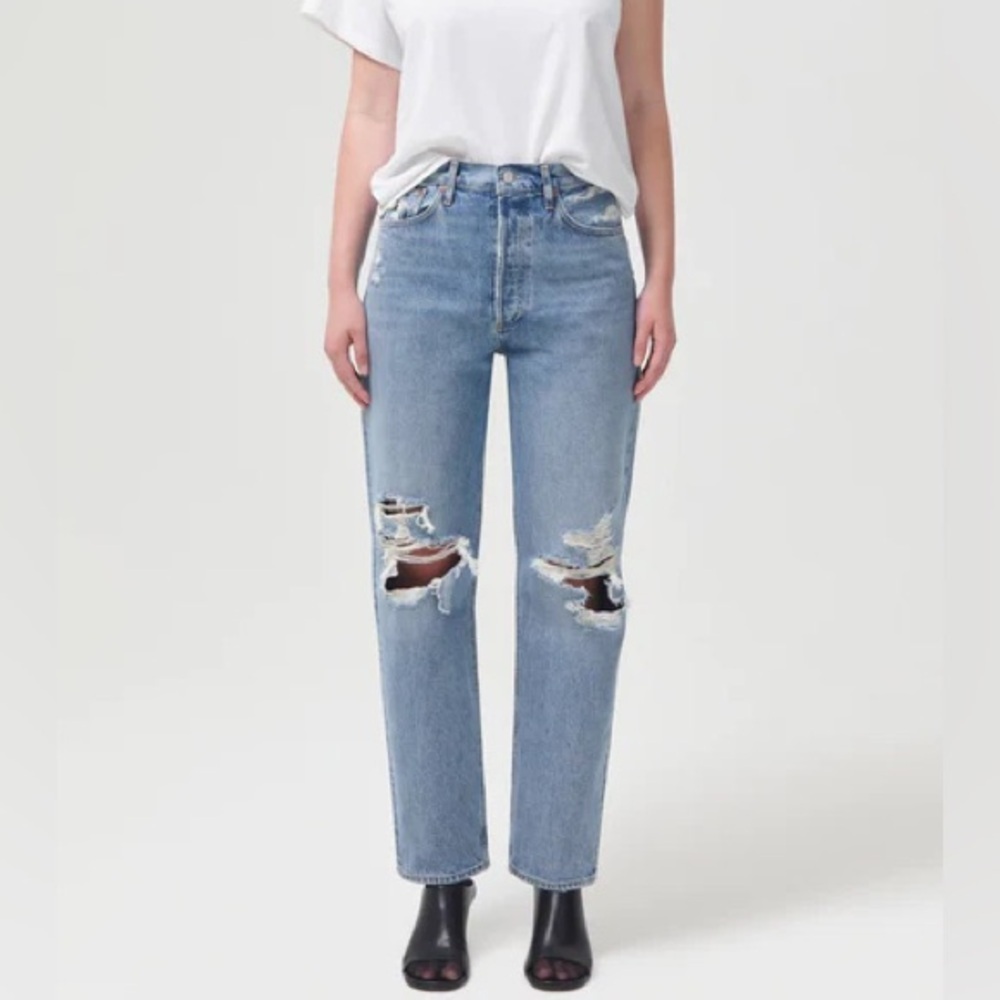 Agolde 90s Loose Fit Distressed Jean Size 25